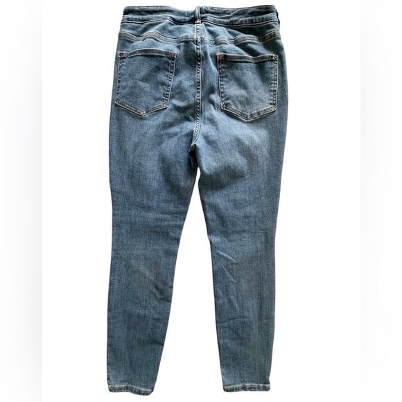 Pilcro High-Rise Denim Leggings Medium Wash Size 31 - Picture 2 of 10